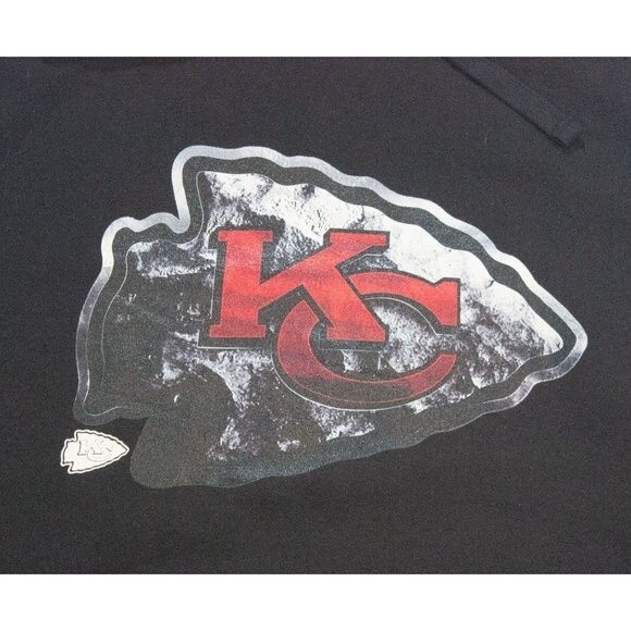 Kansas City Chiefs KC Tyrann MATHIEU #32 Black Pullover Hoodie Medium Fanatics - Picture 2 of 5
